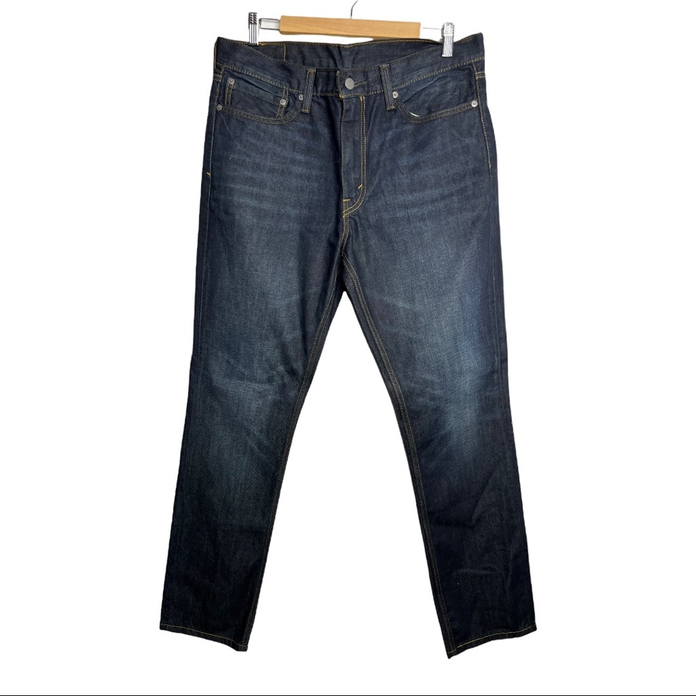 Men’s Levi’s 511 Dark Wash Straight Leg Jean 36x32